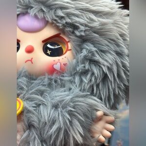 SECRET PUPPY 400% Baby Three Big Baby Series Gray Puppy SPECIAL EYES